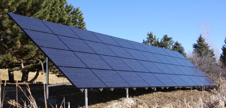 Ground Mount Solar Installation
